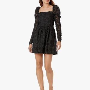 NWOT Black Halo Size 10 Baby Doll Dress